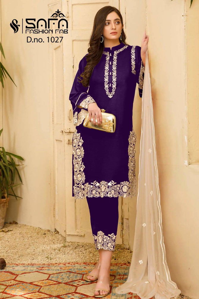 Safa Fashion 1027 Pakistani Suit Catalog